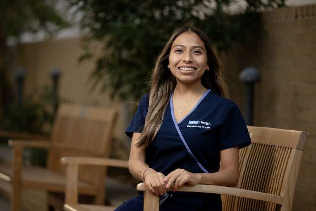 Iris Mayoral is a clinical nurse in the geriatric medical/psychiatric unit at the Stewart and Lynda Resnick Neuropsychiatric Hospital at UCLA.