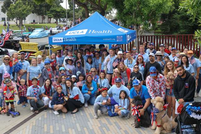 UCLA Health employees celebrate 4th of July at community event