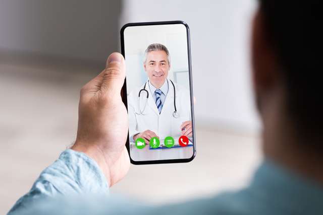 Telemedicine visit by phone