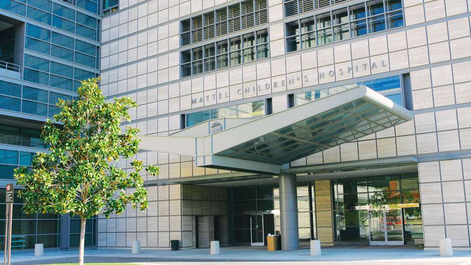 UCLA Mattel Children’s Hospital exterior